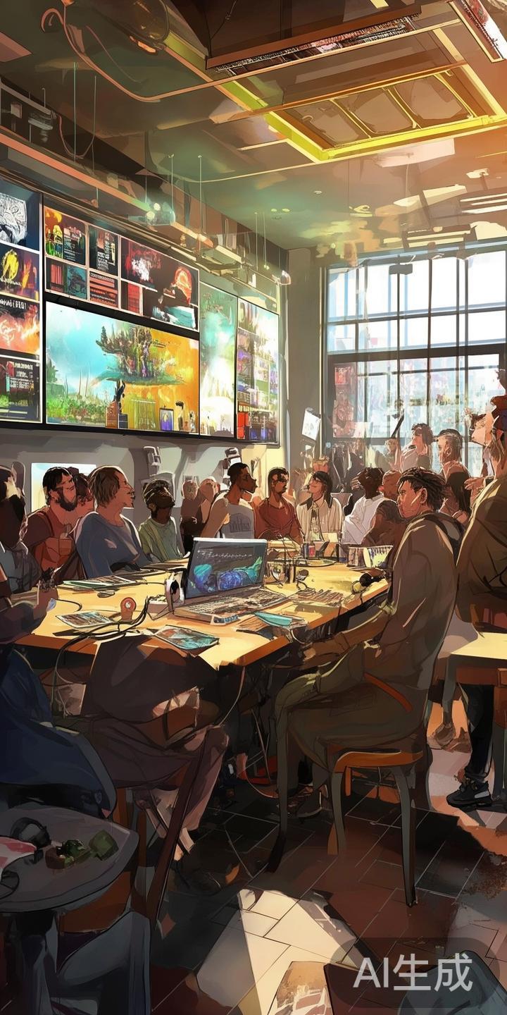 除了娱乐体验，爱游戏体育咖啡也致力于打造一个文化交